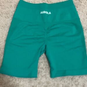 Alo Yoga Green Athletic Shorts